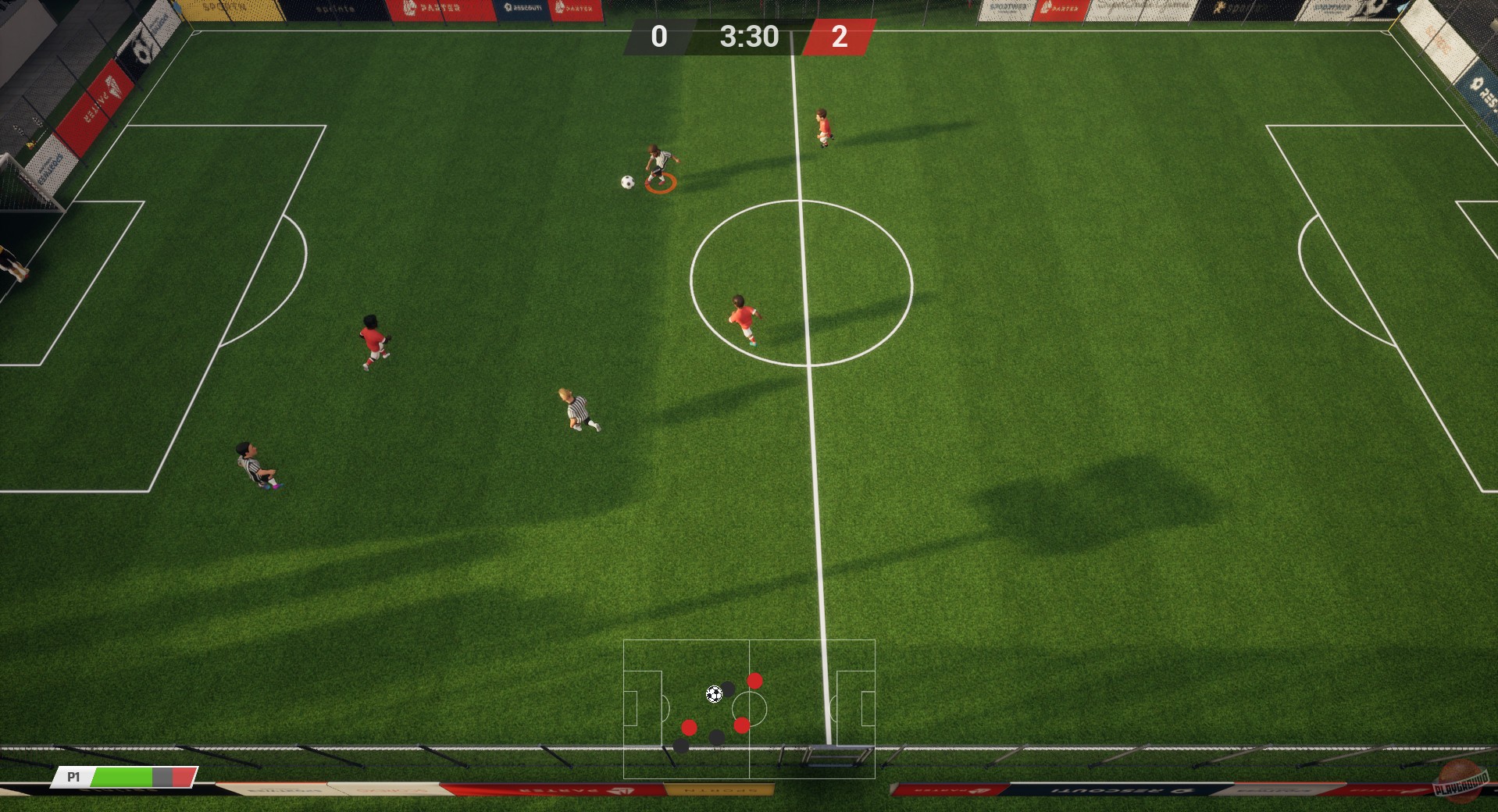 Скриншот из игры Serious Fun Football - 3