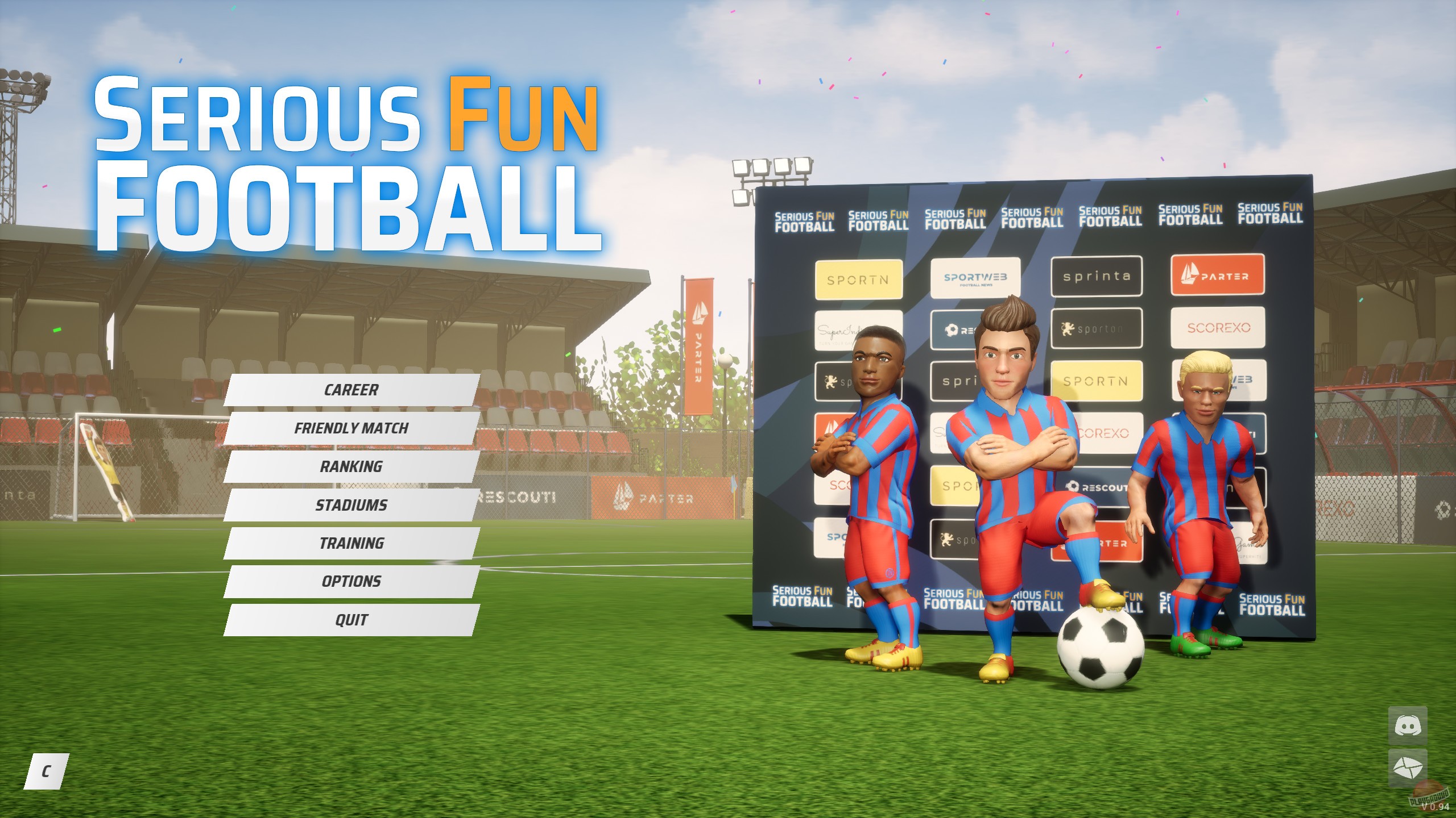 Скриншот из игры Serious Fun Football - 6