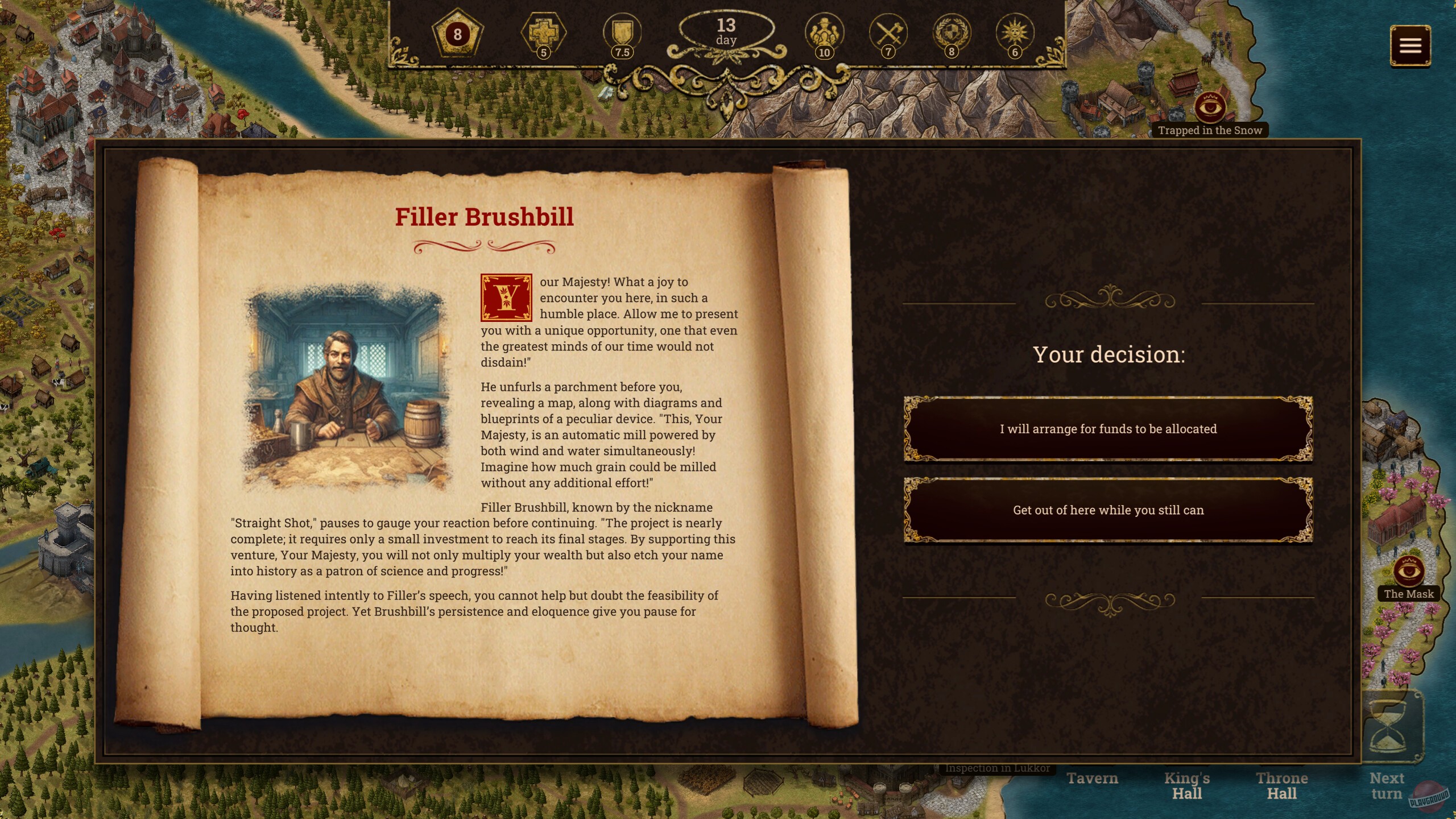 Скриншот из игры The Succession of Changing Kings - 11