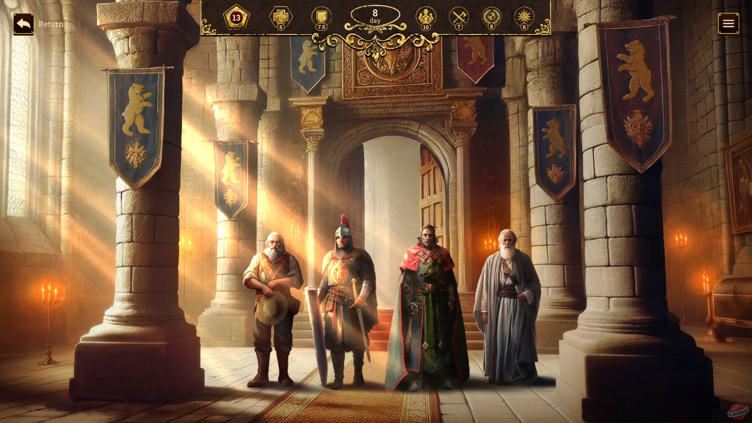 Скриншот из игры The Succession of Changing Kings - 6