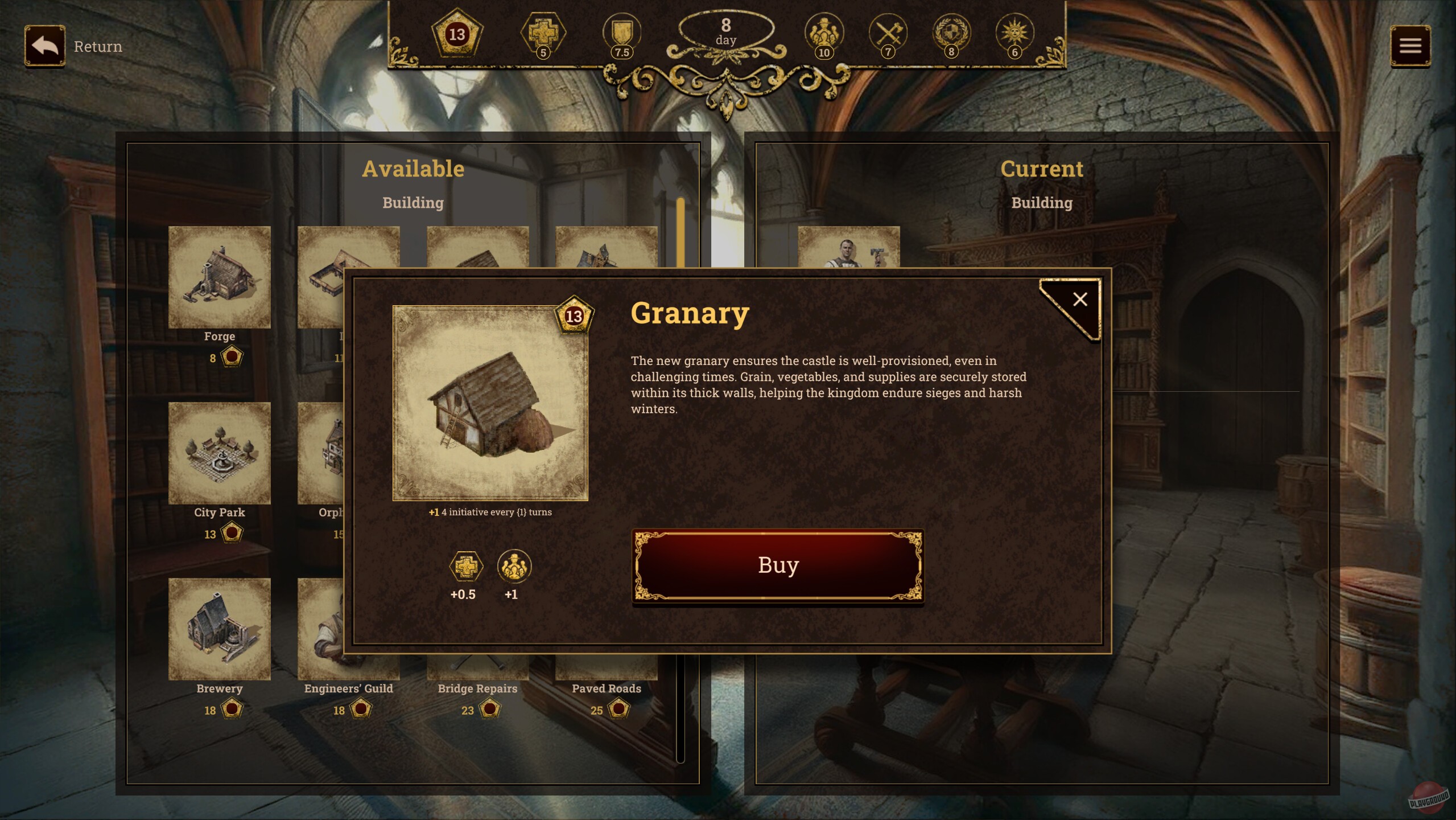 Скриншот из игры The Succession of Changing Kings - 12