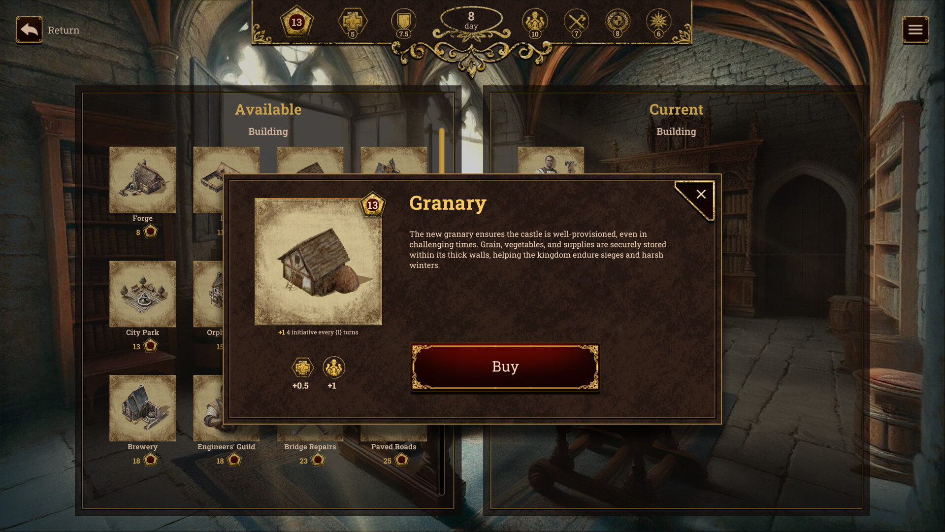 Скриншот из игры The Succession of Changing Kings - 4