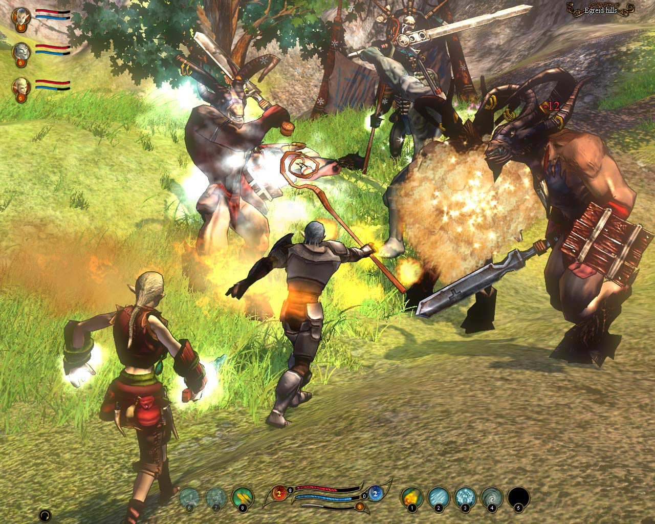 Скриншот из игры Silverfall - 4