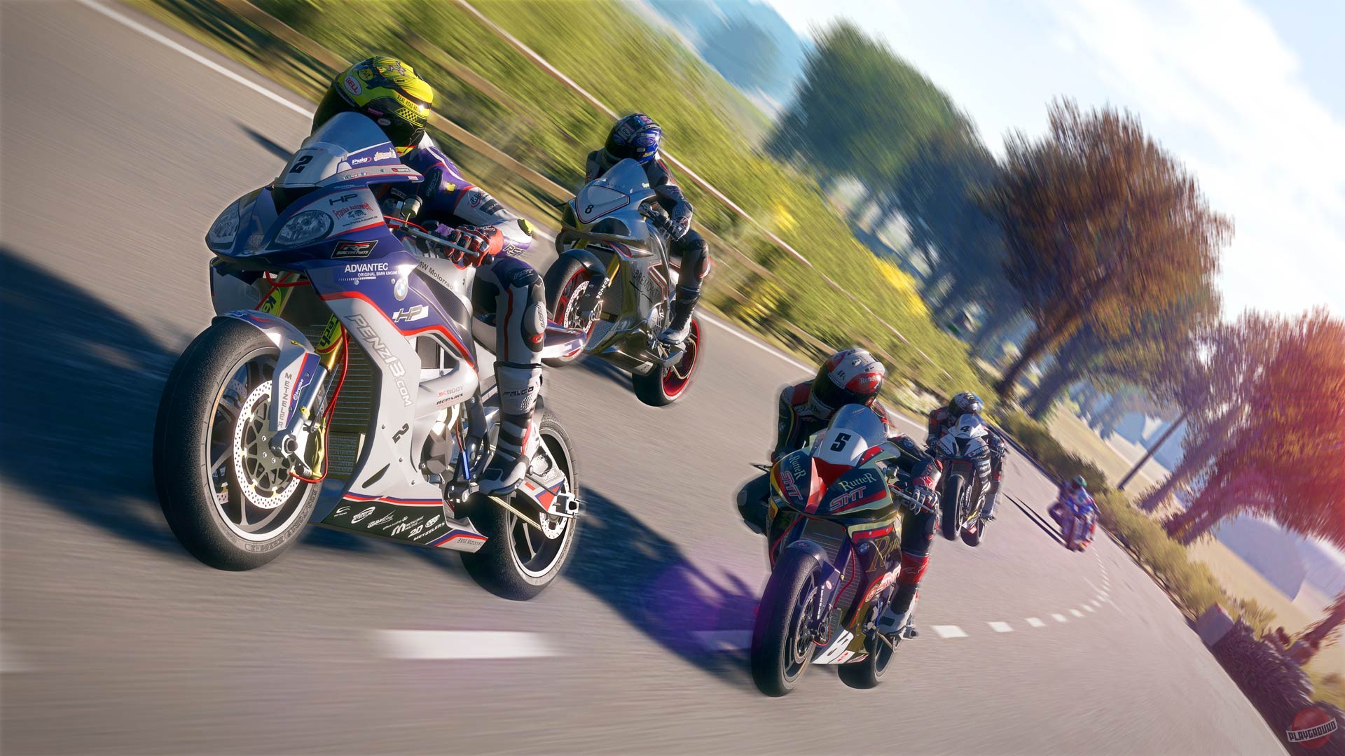Скриншот из игры TT Isle of Man - 11