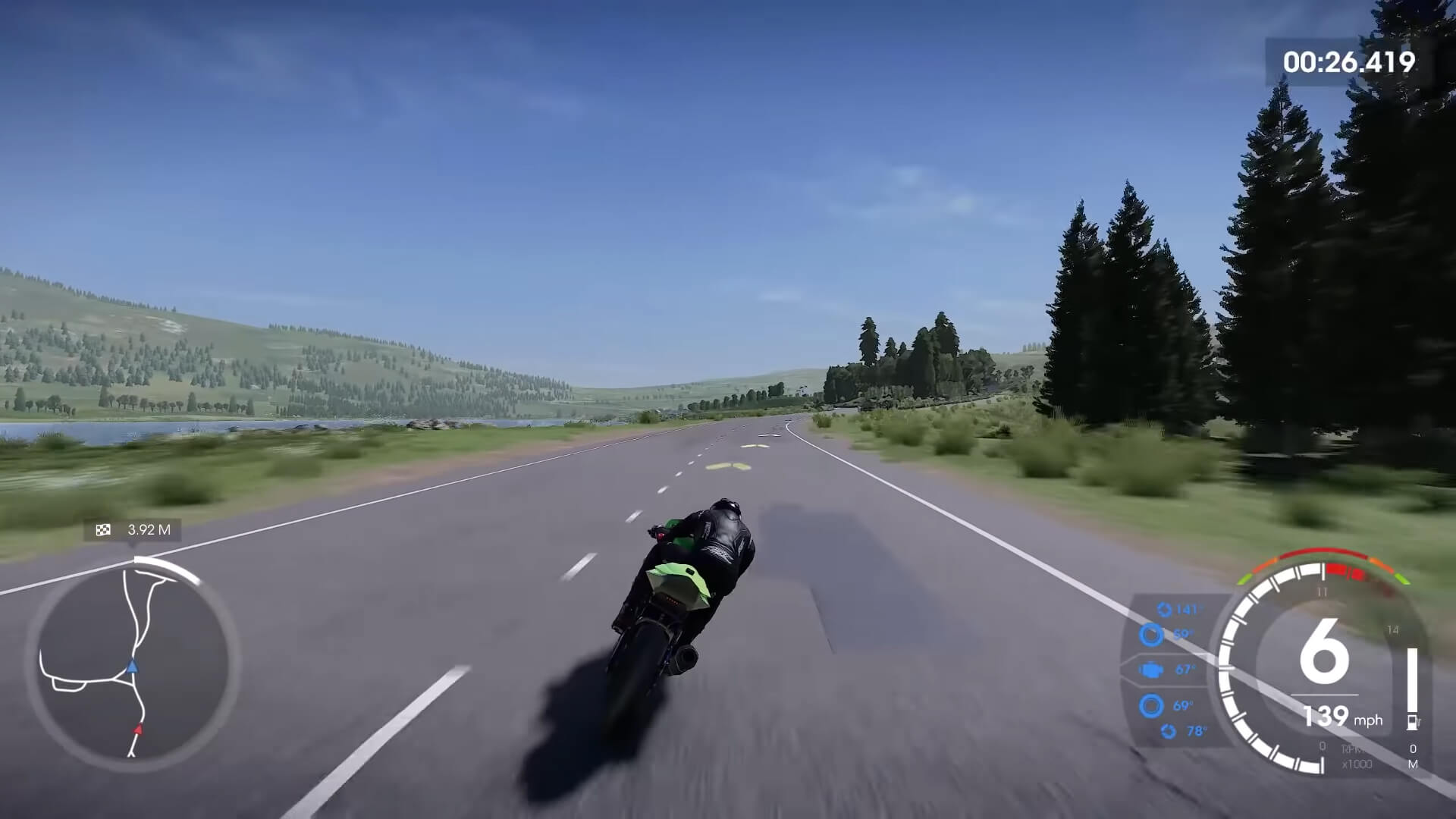 Скриншот из игры TT Isle of Man Ride on the Edge 2 - 9