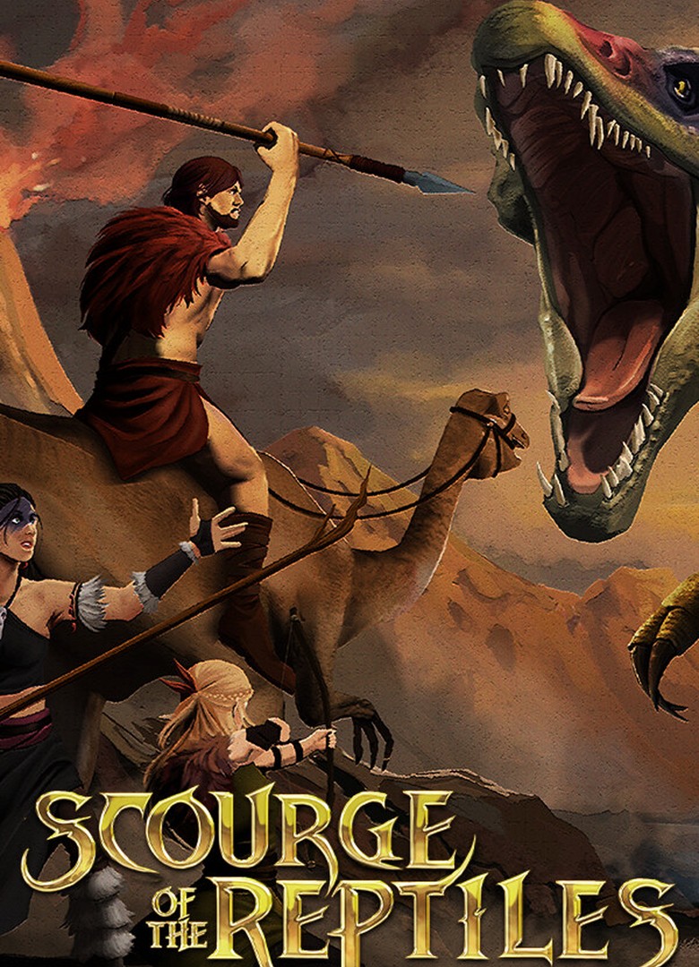Обложка игры Scourge of the Reptiles