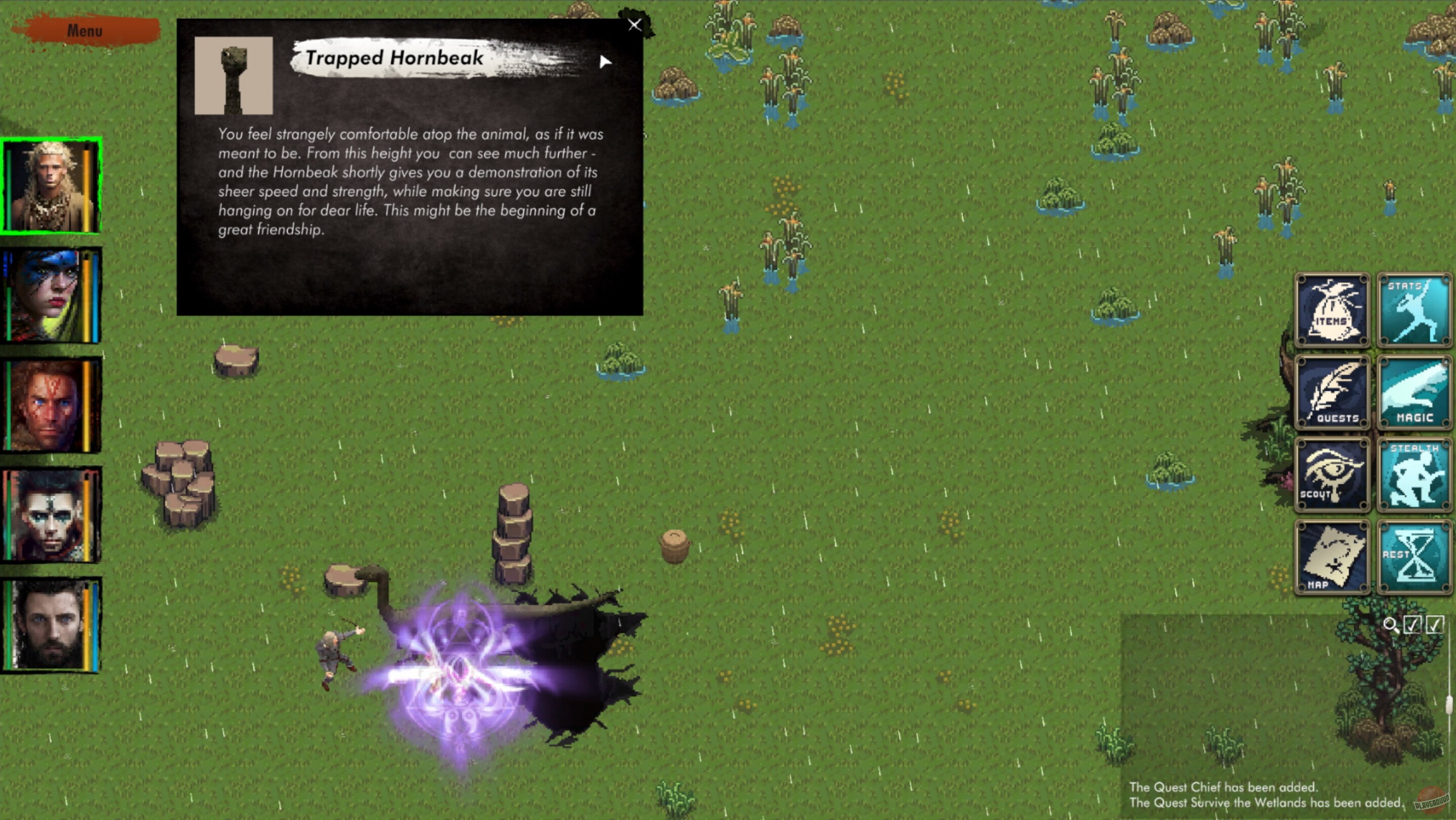 Скриншот из игры Scourge of the Reptiles - 8