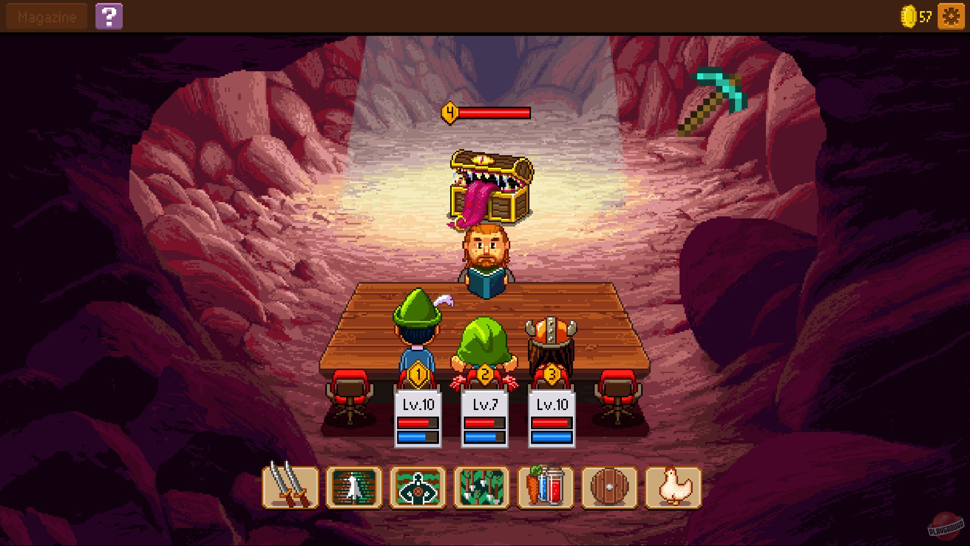 Скриншот из игры Knights of Pen and Paper 2 - 16