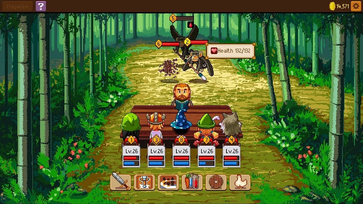 Скриншот из игры Knights of Pen and Paper 2 - 26