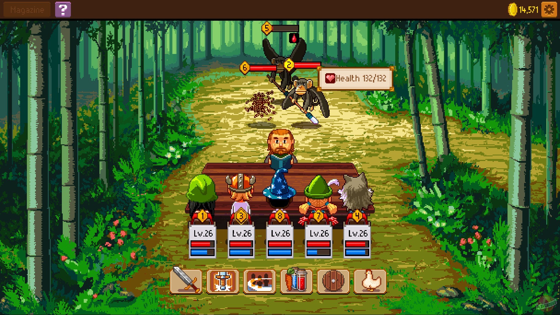 Скриншот из игры Knights of Pen and Paper 2 - 13