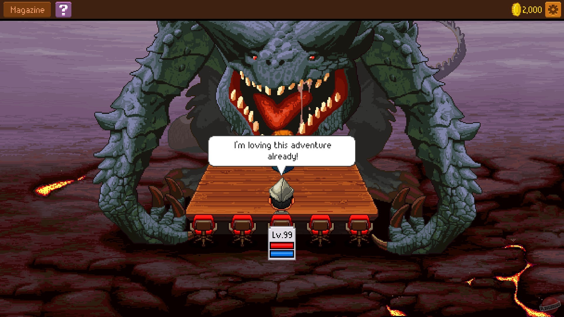 Скриншот из игры Knights of Pen and Paper 2 - 4