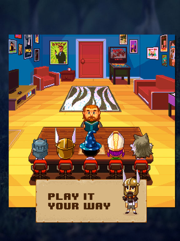 Скриншот из игры Knights of Pen and Paper 2 - 20