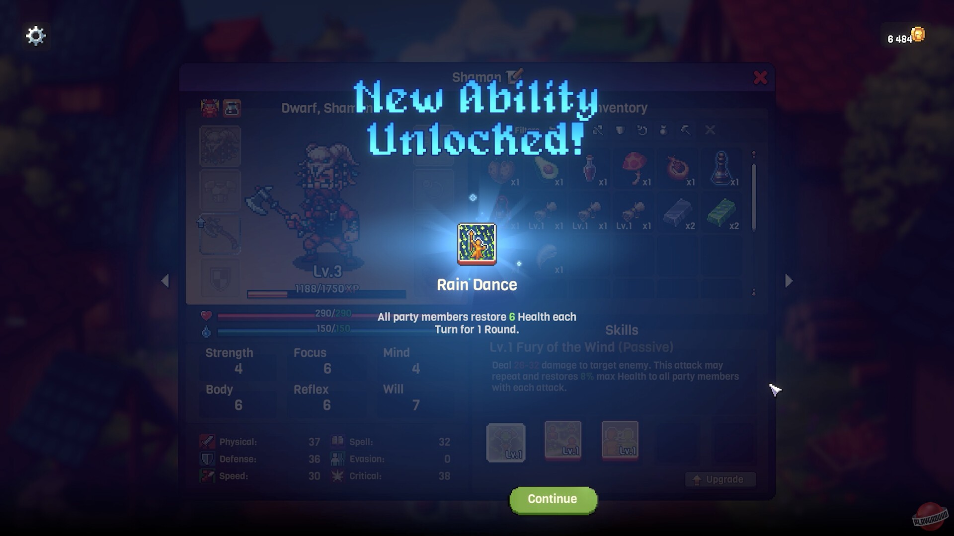 Скриншот из игры Knights of Pen and Paper 3 - 9