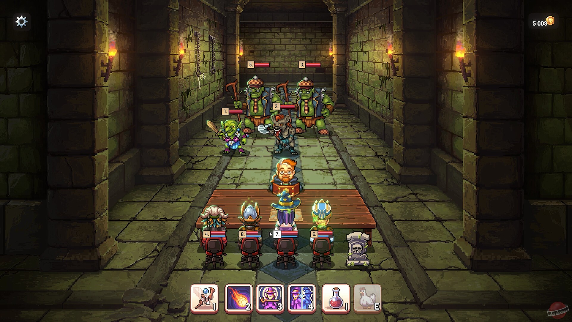 Скриншот из игры Knights of Pen and Paper 3 - 6