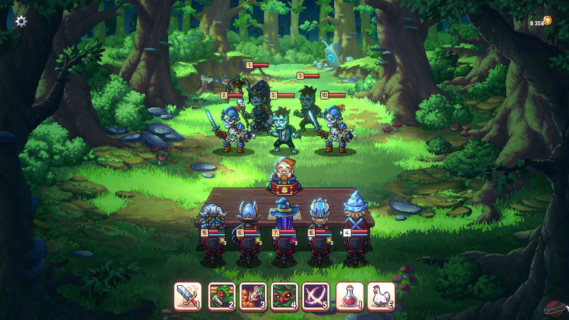 Скриншот из игры Knights of Pen and Paper 3 - 24