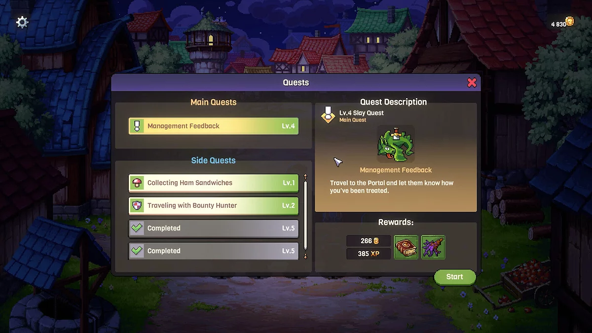 Скриншот из игры Knights of Pen and Paper 3 - 17