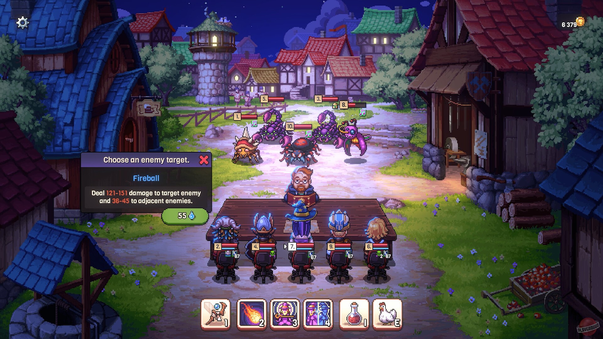 Скриншот из игры Knights of Pen and Paper 3 - 13