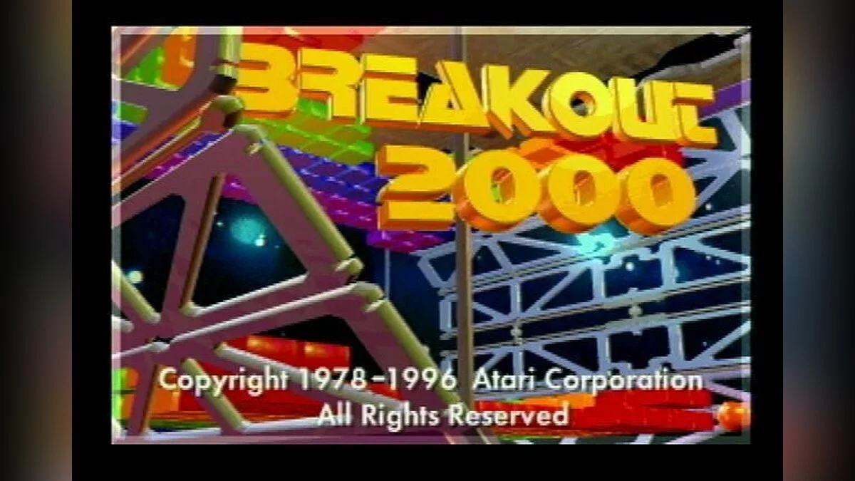 Скриншот из игры Breakout 2000 - 2