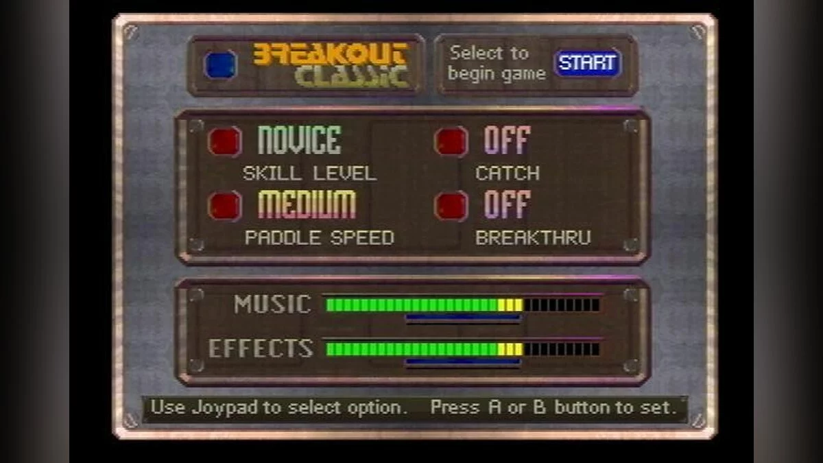 Скриншот из игры Breakout 2000 - 3