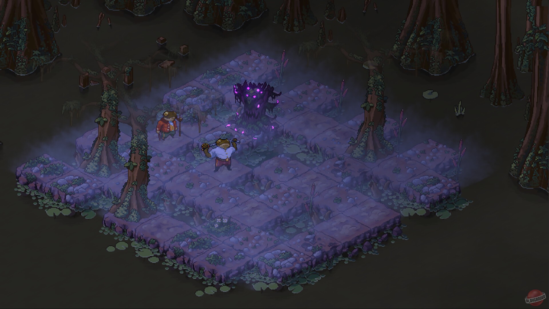 Скриншот из игры Toads of the Bayou - 1