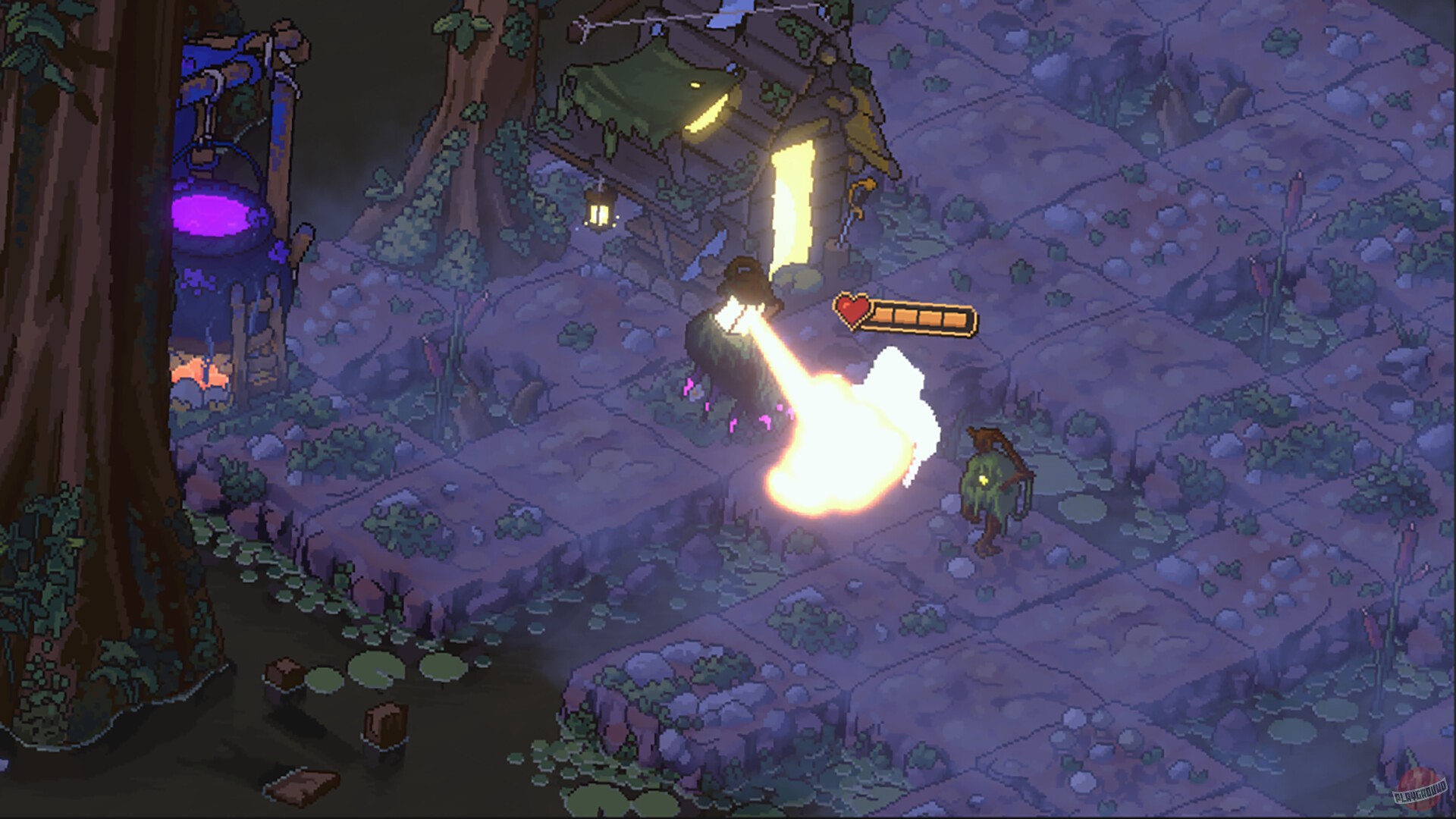 Скриншот из игры Toads of the Bayou - 3