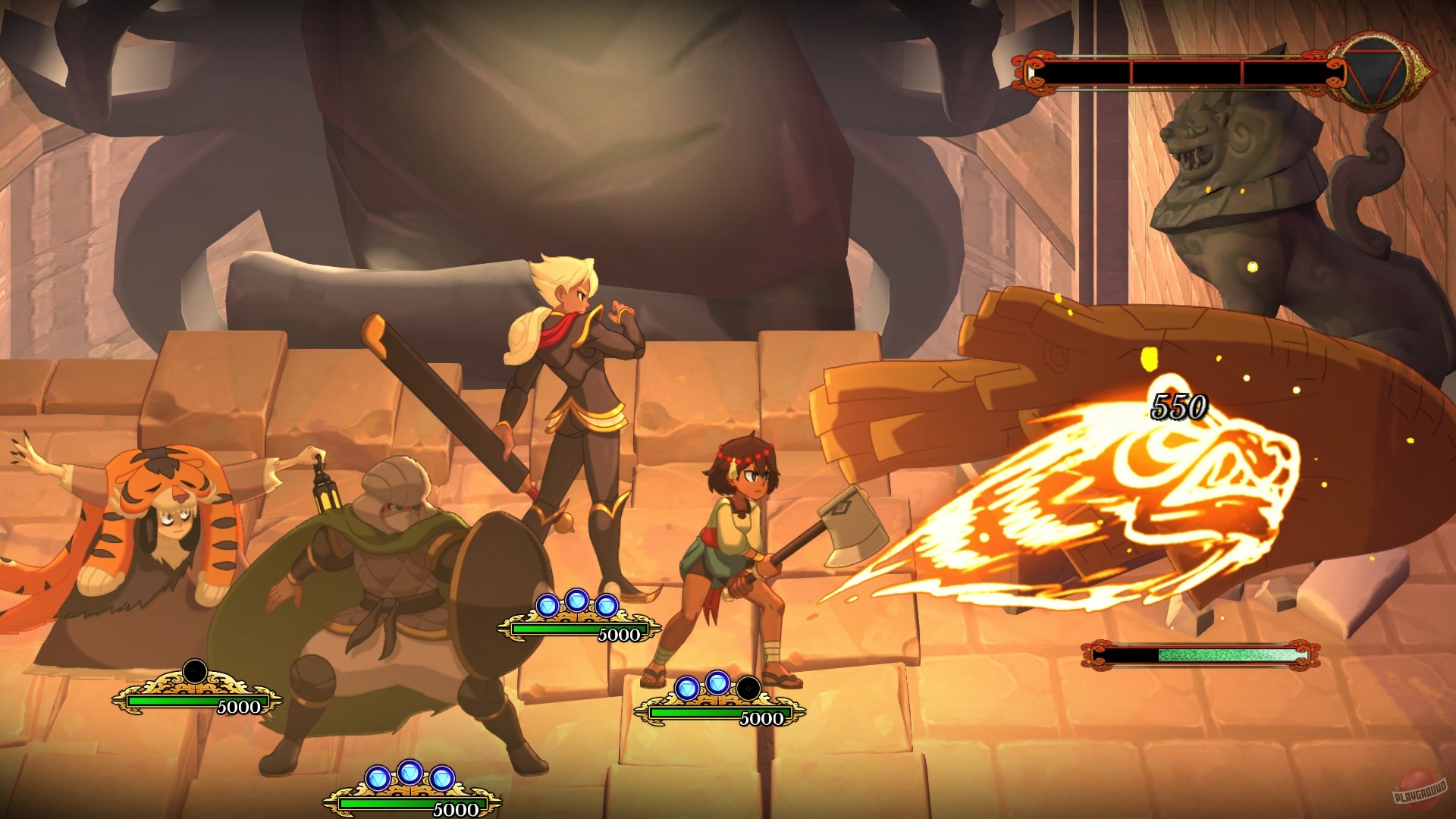 Скриншот из игры Indivisible - 76