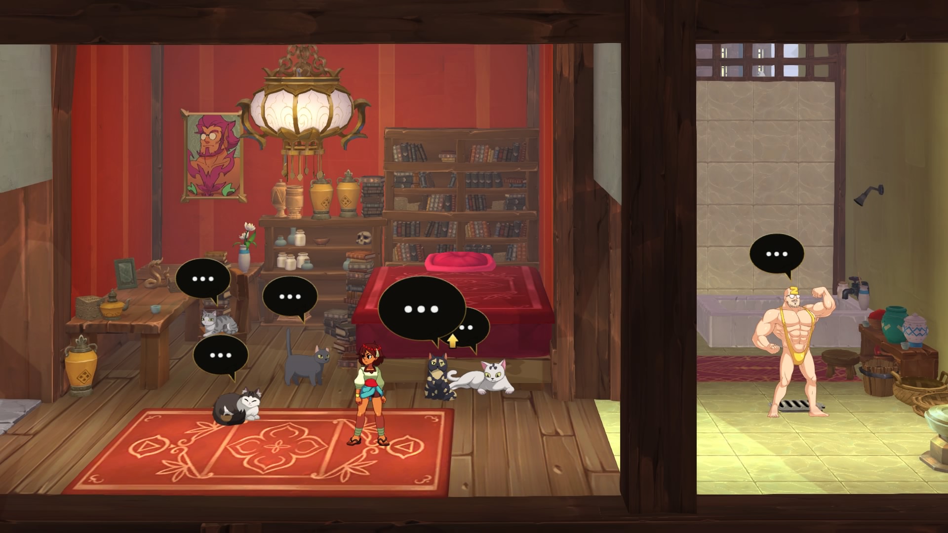 Скриншот из игры Indivisible - 13