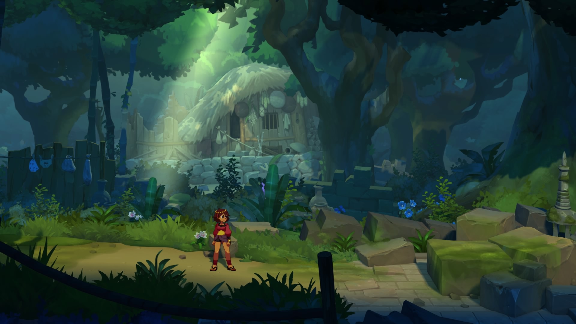 Скриншот из игры Indivisible - 8