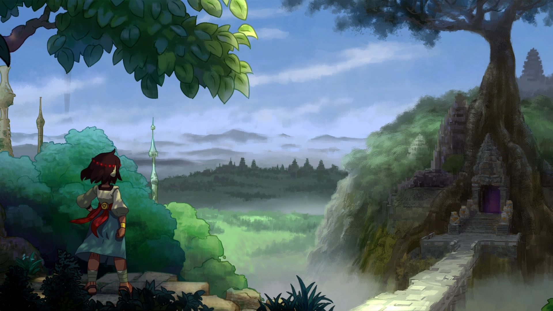 Скриншот из игры Indivisible - 9