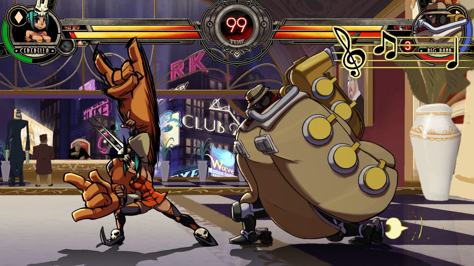 Скриншот из игры Skullgirls: Encore - 2