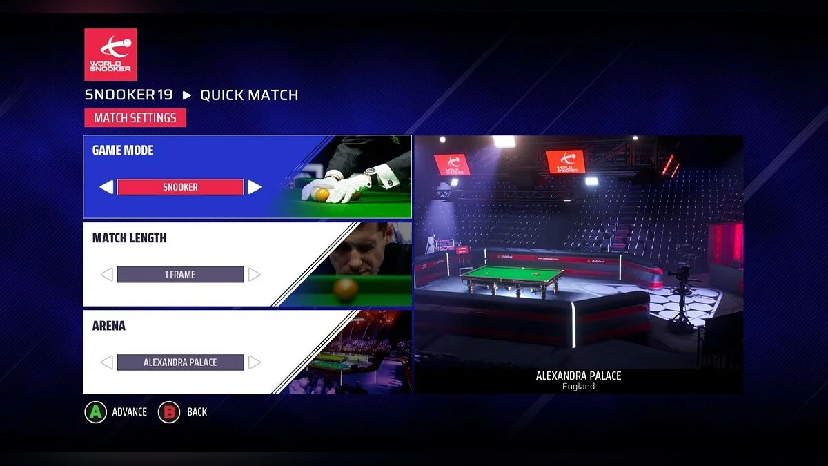 Скриншот из игры Snooker 19 - 30