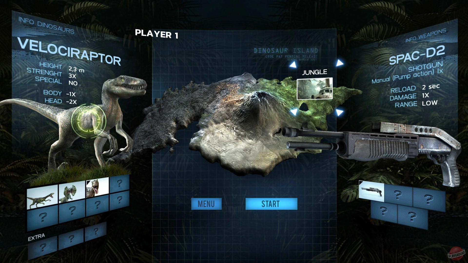 Скриншот из игры Dinosaur Island VR - 1