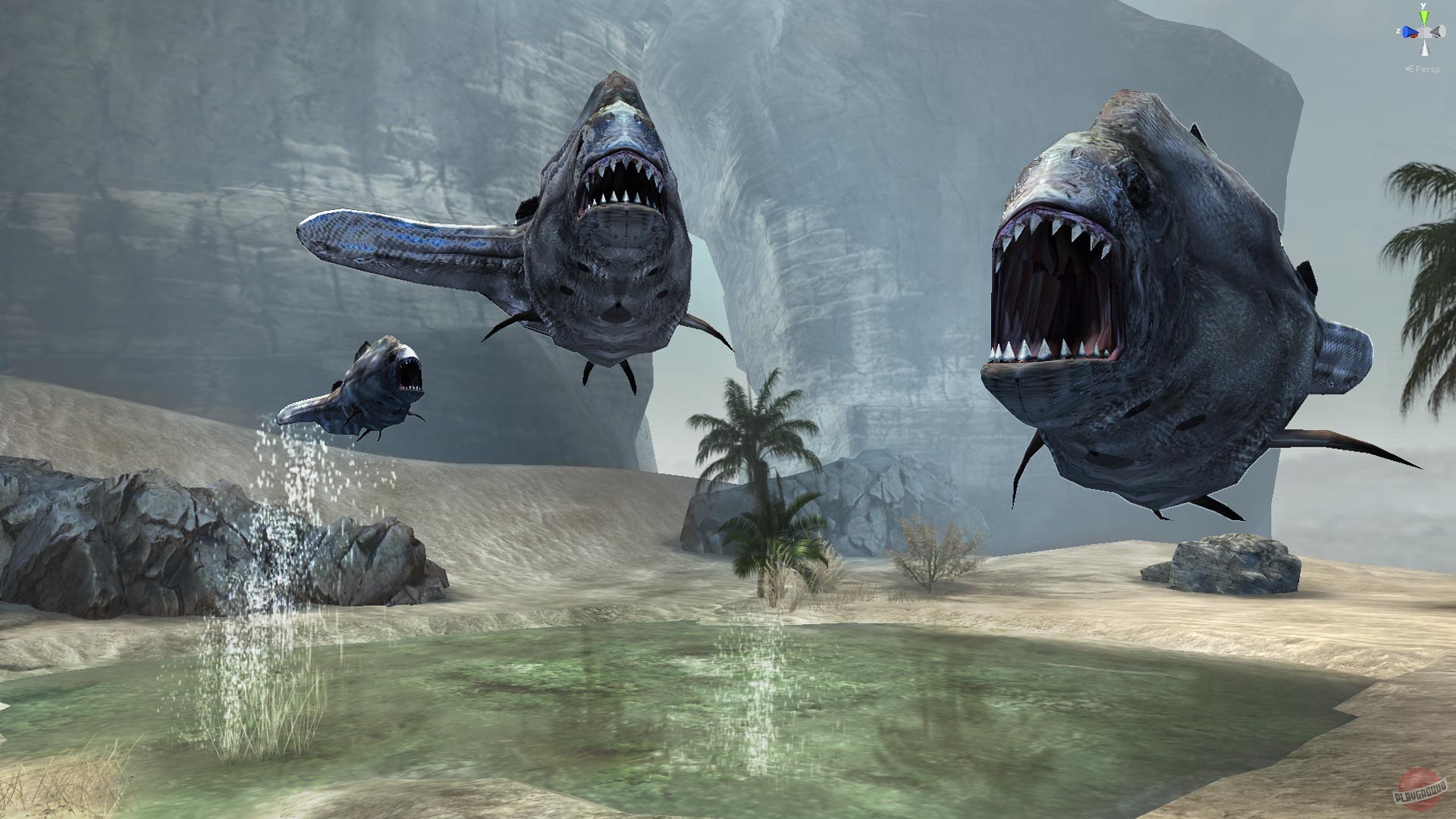 Скриншот из игры Dinosaur Island VR - 8