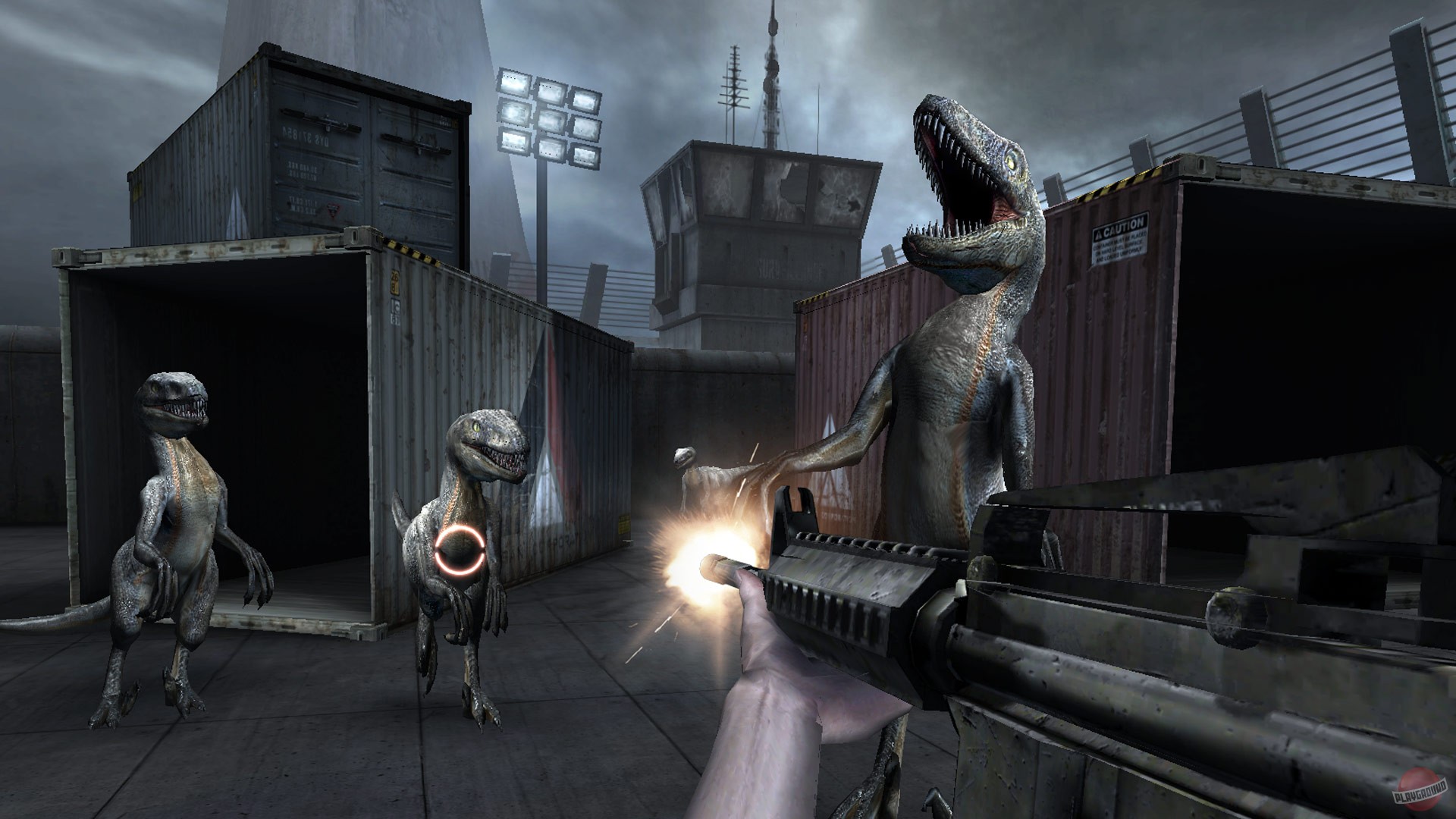 Скриншот из игры Dinosaur Island VR - 7