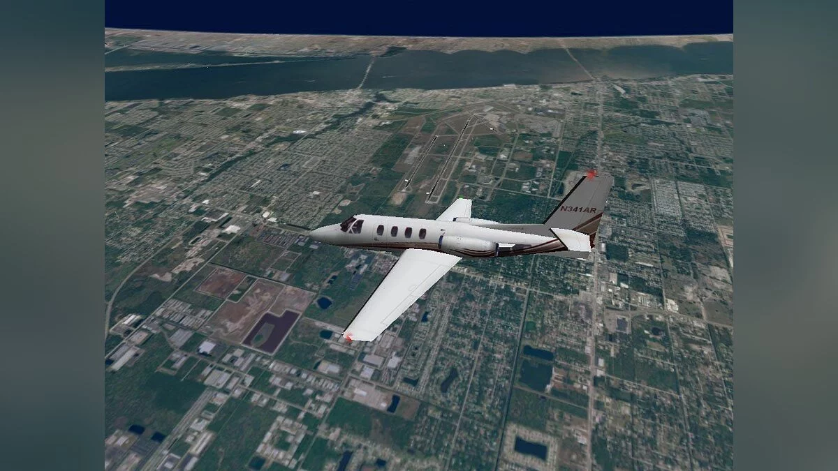 Скриншот из игры X-Plane 6 - 7