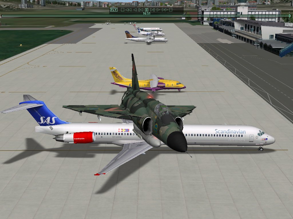 Скриншот из игры X-Plane 9 - 93