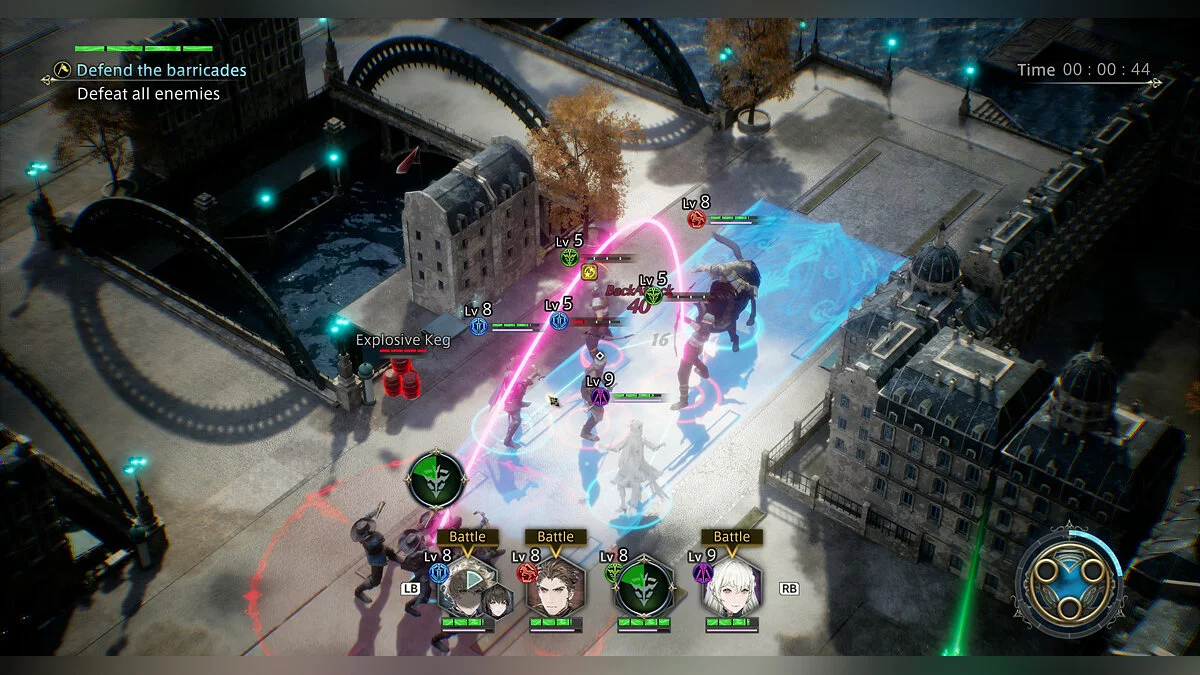 Скриншот из игры The DioField Chronicle - 19