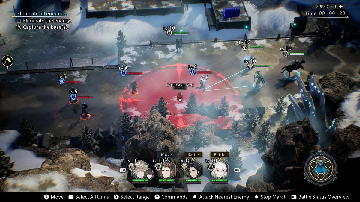 Скриншот из игры The DioField Chronicle - 4