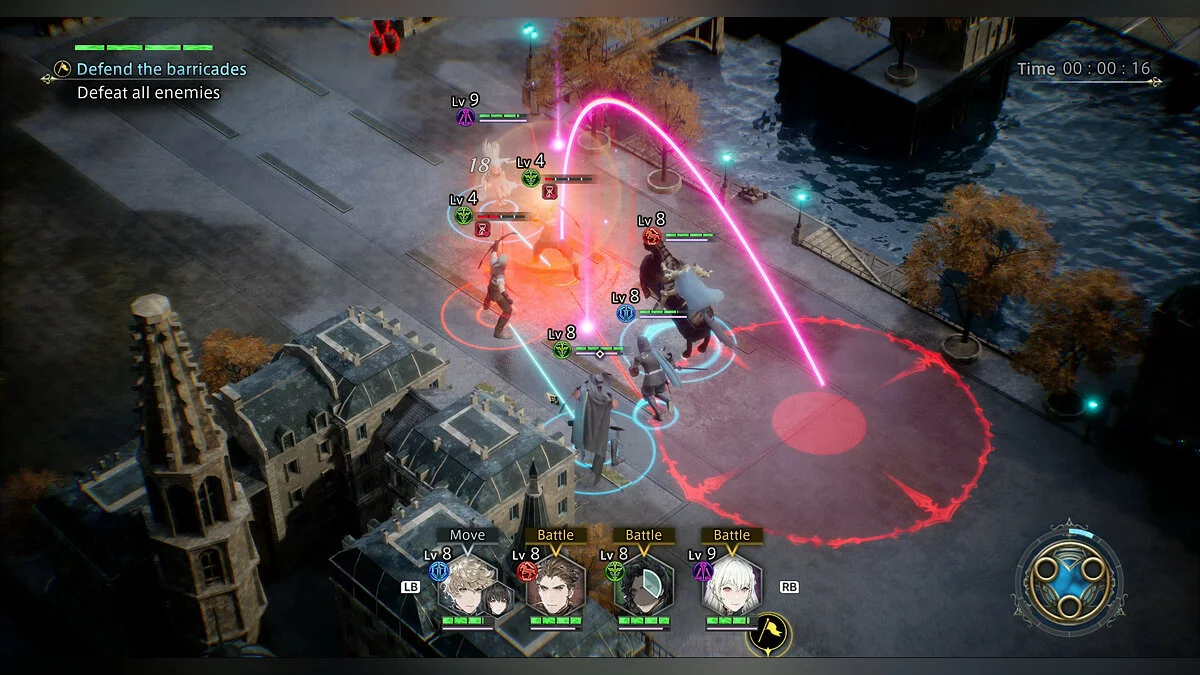 Скриншот из игры The DioField Chronicle - 8