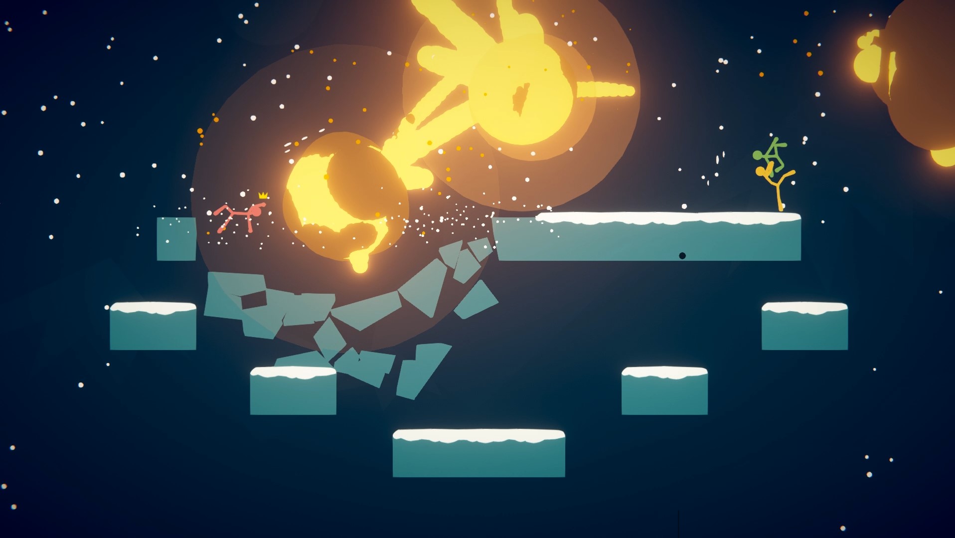 Скриншот из игры Stick Fight: The Game - 1