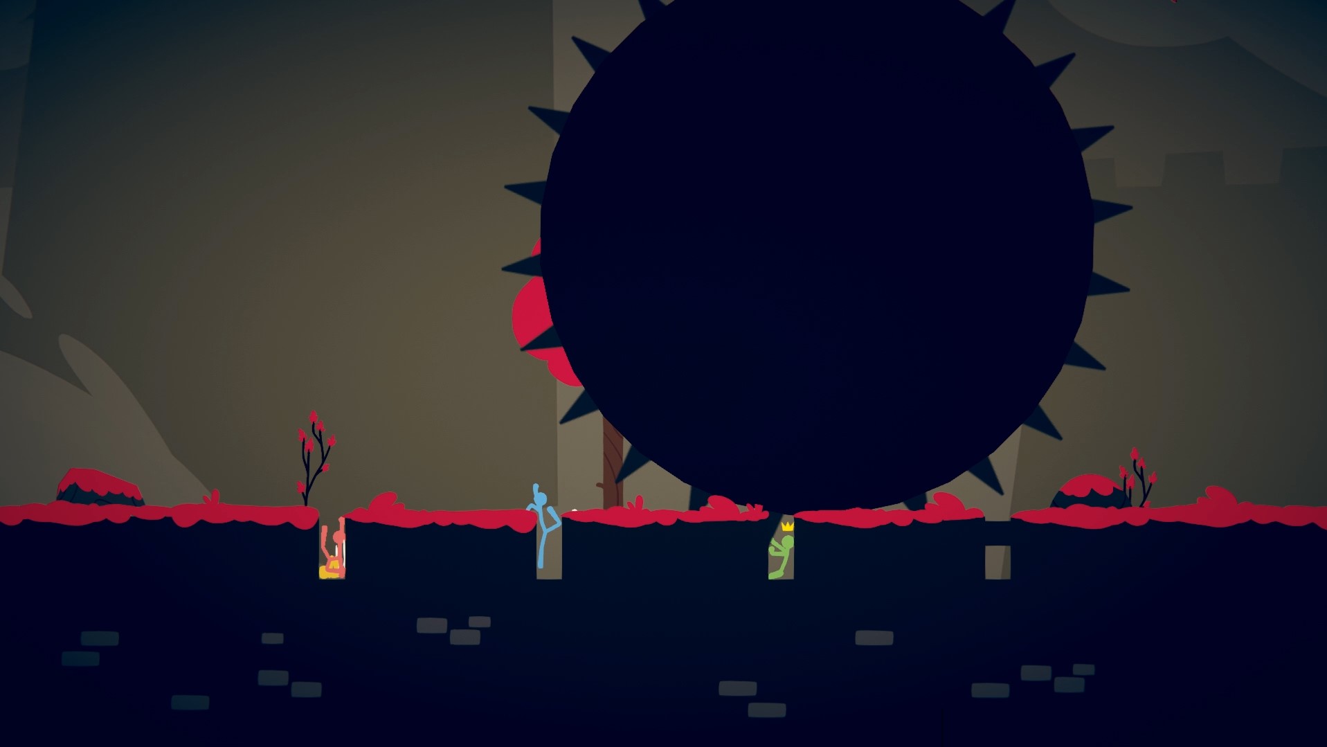 Скриншот из игры Stick Fight: The Game - 2