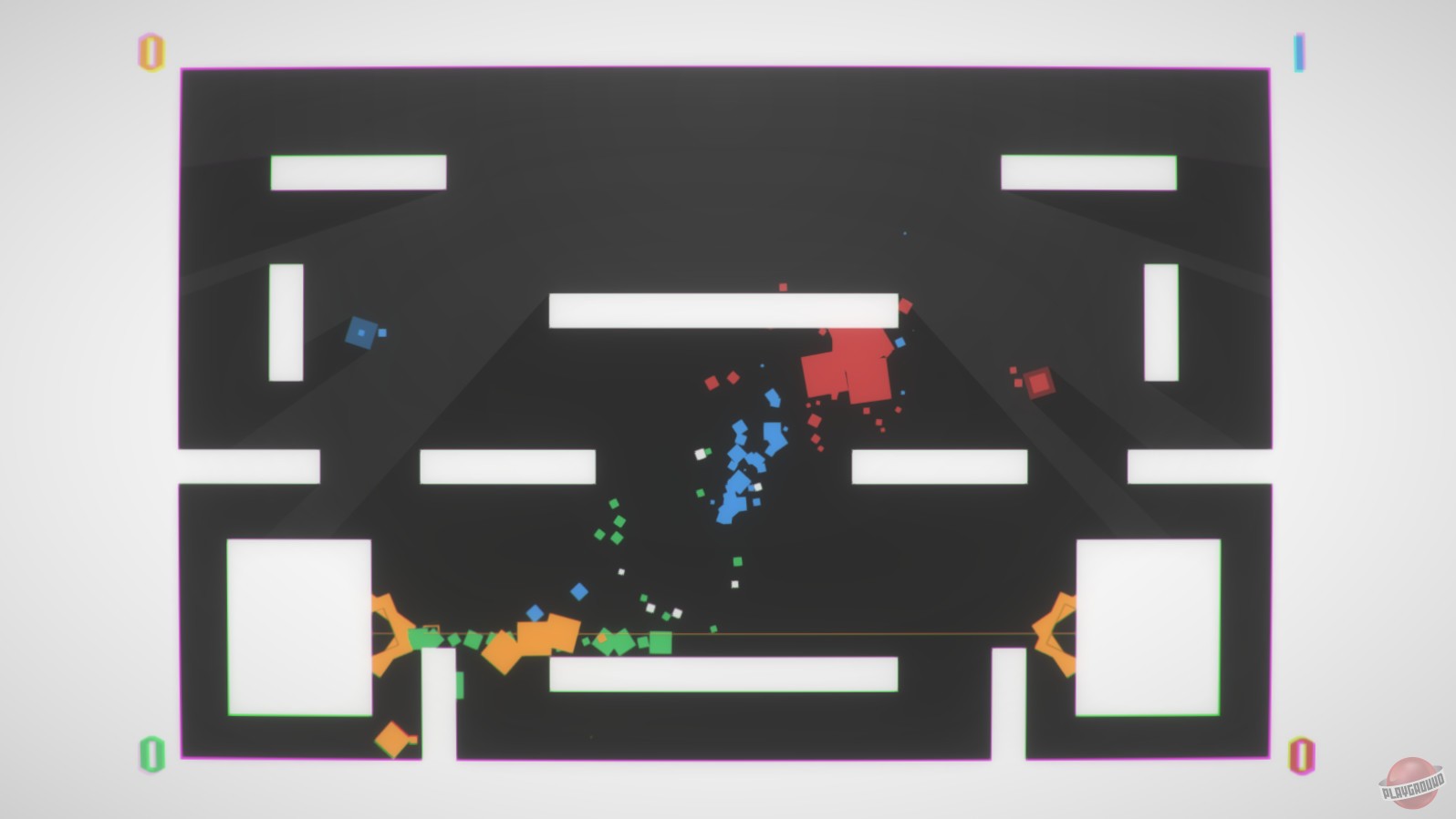 Скриншот из игры Square Brawl - 2