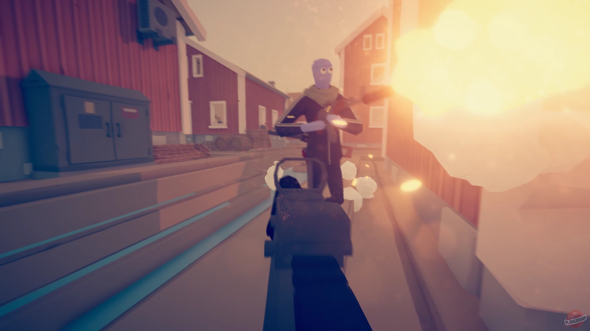 Скриншот из игры Totally Accurate Battlegrounds - 2