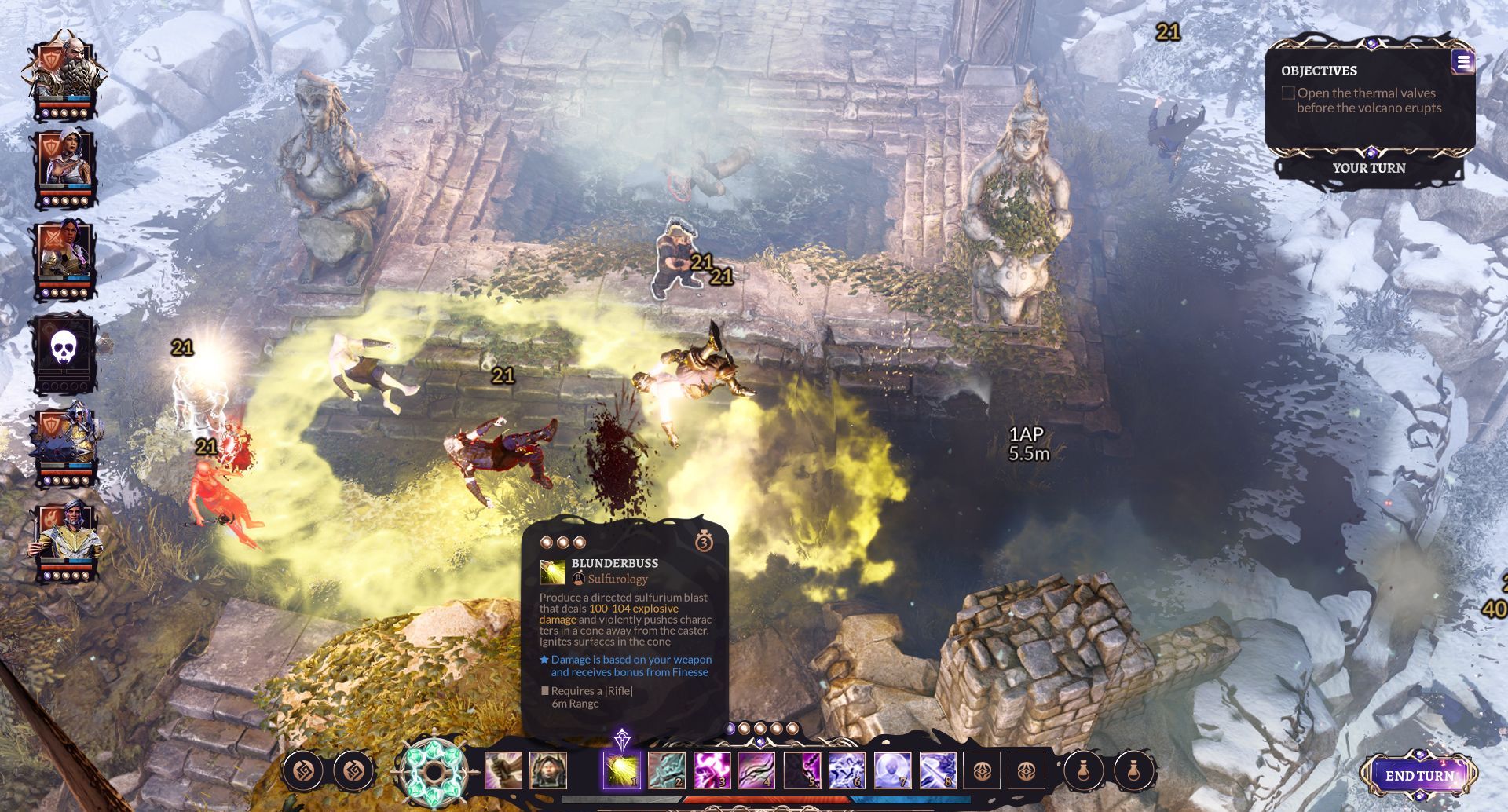Скриншот из игры Divinity: Fallen Heroes - 1