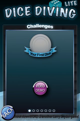Скриншот из игры Dice Diving - 2