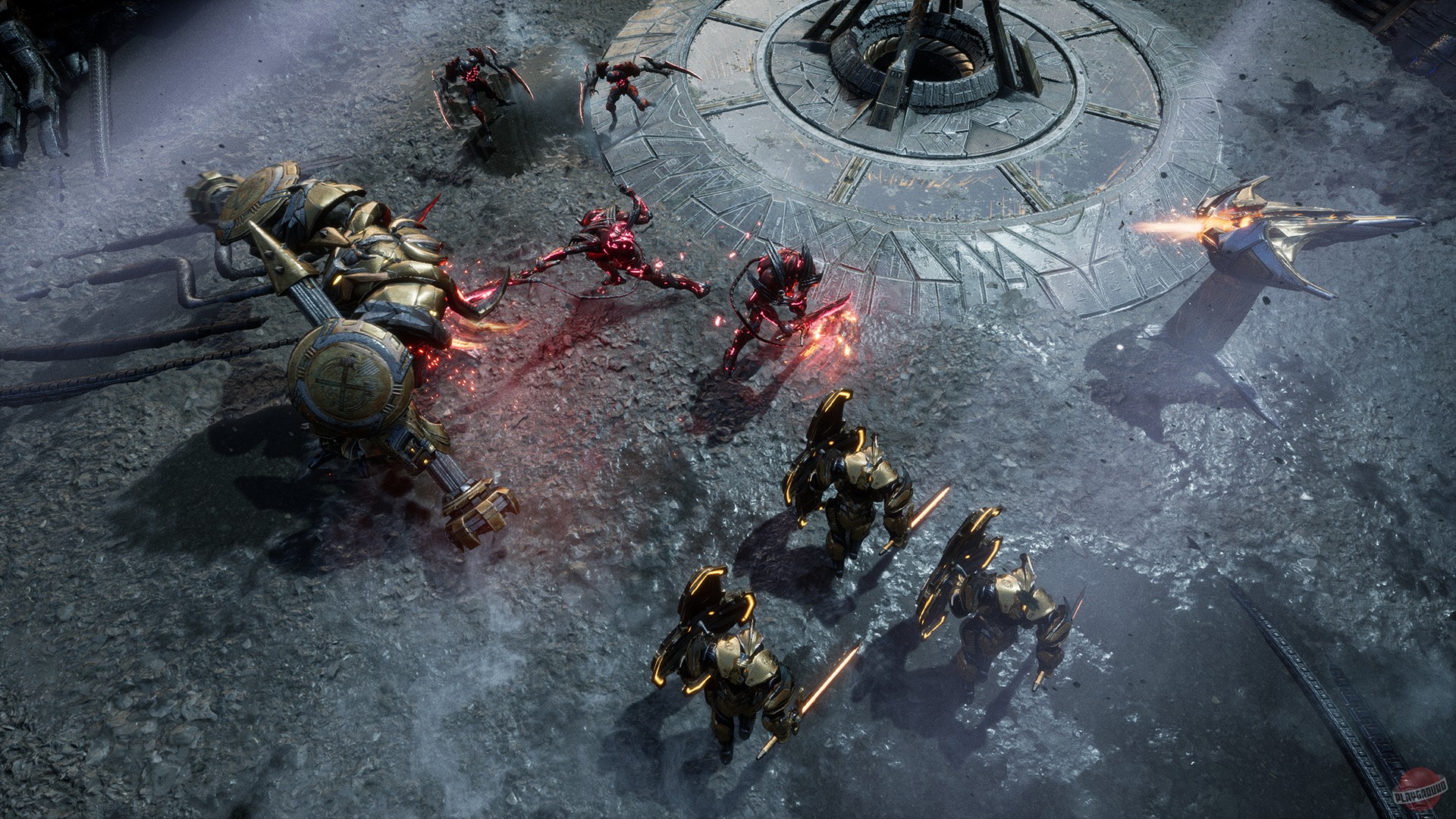 Скриншот из игры Golem Gates - 10