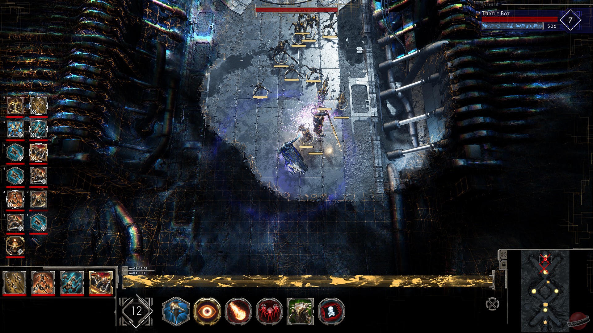 Скриншот из игры Golem Gates - 12