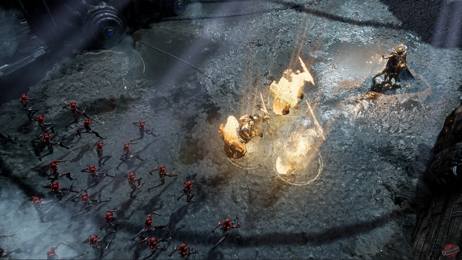 Скриншот из игры Golem Gates - 18