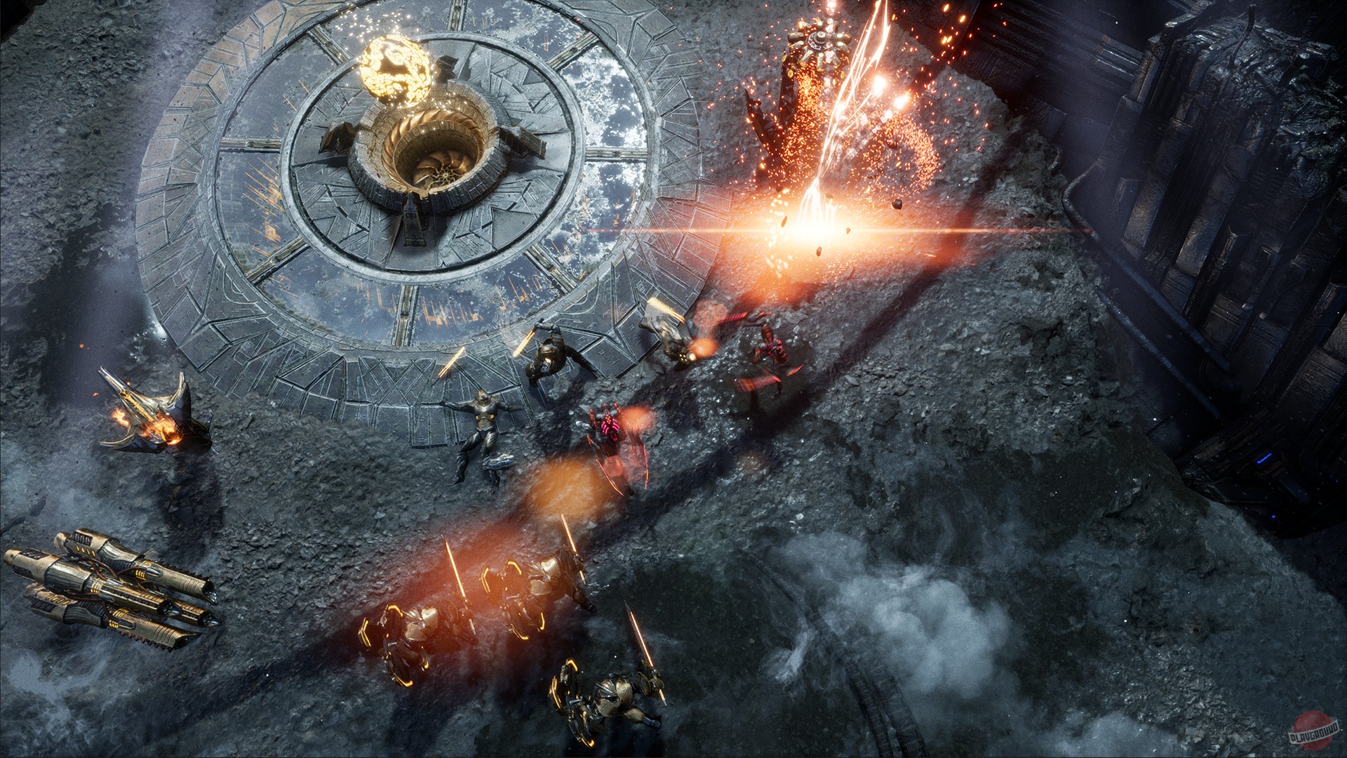 Скриншот из игры Golem Gates - 8