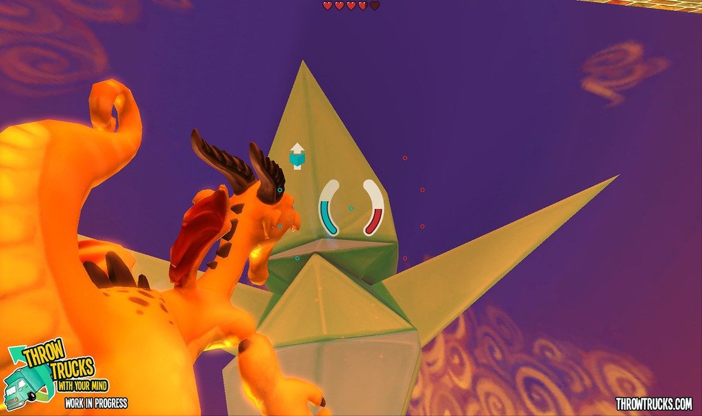 Скриншот из игры Throw Trucks With Your Mind - 3